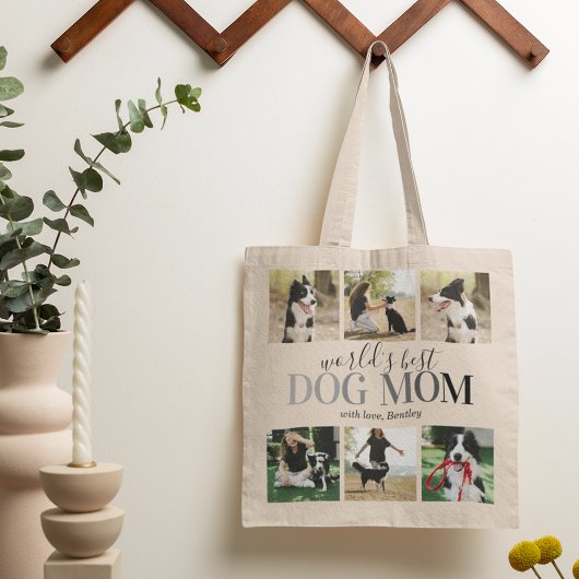 Tote Bag Meilleure photo de maman de chien du monde