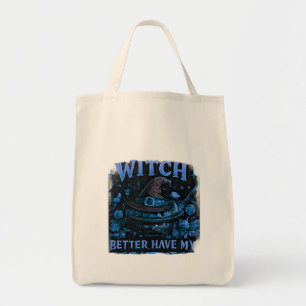 Tote Bag Meilleure Sorcière Aie Mon Bonbon Drôle Halloween