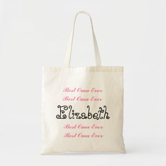 Tote Bag Meilleure tante nommée faite sur commande Ever (Devant)