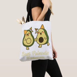 TOTE BAG MEILLEURES AMIES POUR TOUJOURS, AVOCAT DRÔLE, JOUR