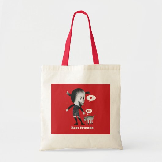 Tote Bag Meilleurs amis (Devant)