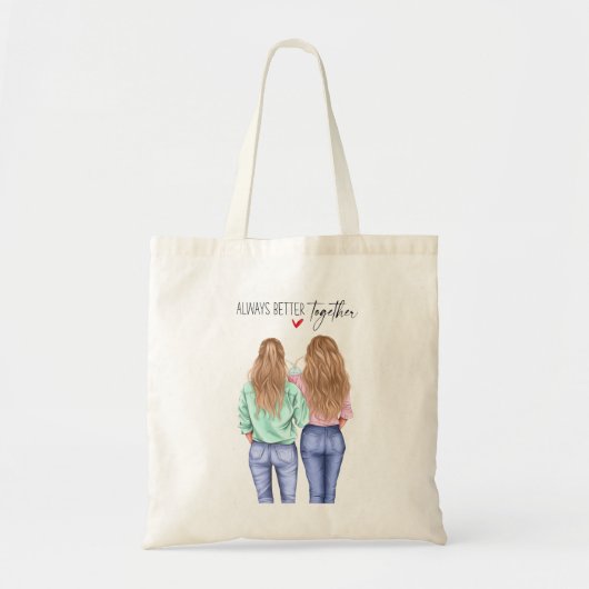 Tote Bag Meilleurs amis (Devant)