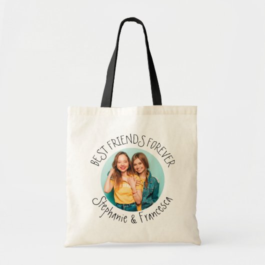 Tote Bag Meilleurs amis modernes pour les photos (Devant)