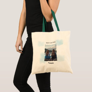 Tote Bag Meilleurs amis pour une photo personnalisée
