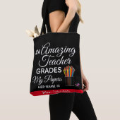 Tote Bag Meilleurs cadeaux d'enseignants, enseignants perso (De près)