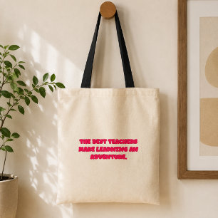 Tote Bag Meilleurs Enseignants Font de l'Apprentissage Une