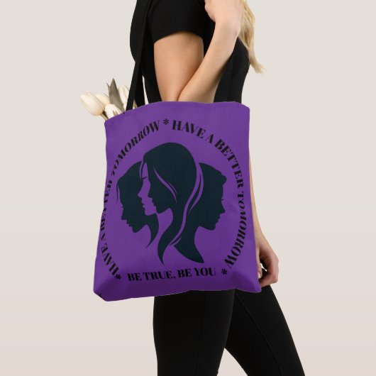TOTE BAG MEILLEURS JOURS STYLÉS (De près)