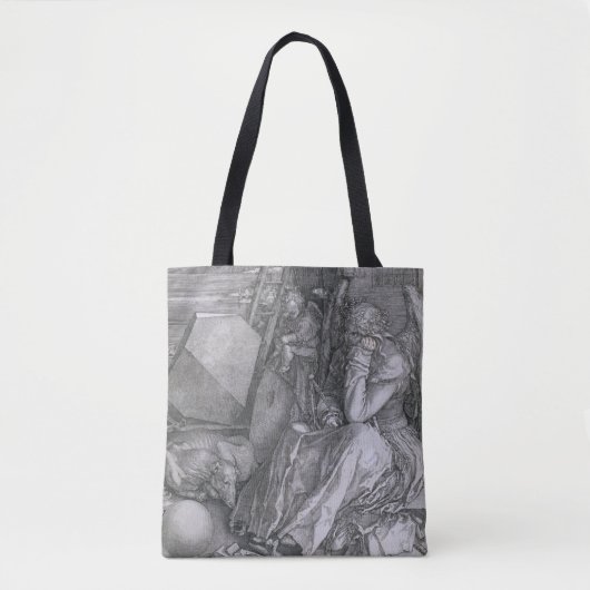 Tote Bag Melancholia, Albrecht Durer (Devant)