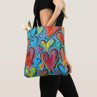 Tote Bag Mélange bleu Motif amusant