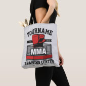 Tote Bag Mélange d'arts martiaux AJOUTER LE NOM MIXED MARTI (De près)