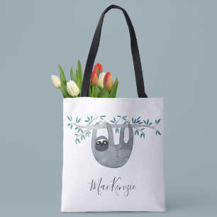 Tote Bag Mélange Sloth Personnalisé