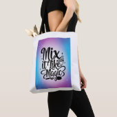 Tote Bag Mélanger comme de la magie (De près)