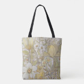 Tote Bag Mélanger floral (Dos)