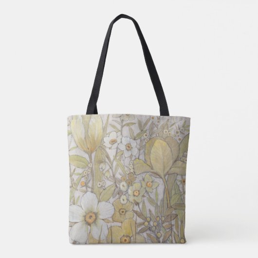 Tote Bag Mélanger floral (Dos)