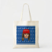 Tote Bag Melania Trump MAGA Noël (Devant)