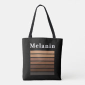 Tote Bag Melanin Mois de l'histoire des Noirs afro-américai (Dos)
