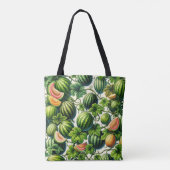 Tote Bag Melon Medley : Un élevage vibré (Dos)