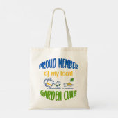 Tote Bag Membre du club du jardin (Dos)