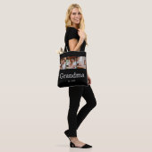 Tote Bag Mémé a établi le script moderne 3 Photo (Sur le modèle)
