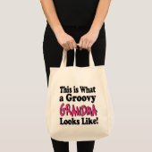 Tote Bag Mémé branchée (Devant (produit))