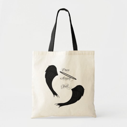 TOTE BAG MÊME CHUTE FOURRE-TOUT D'ANGES (Devant)