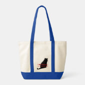 Tote Bag Mème de chat noir drôle double face (Dos)