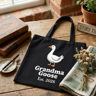 Tote Bag Mémé Poule Année D'Est Caractère Mignon