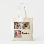 Tote Bag Mémé Script Black 3 Photo Budget (Devant)