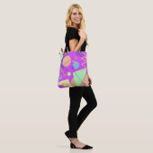 Tote Bag Memphis n° 41 (Sur le modèle)