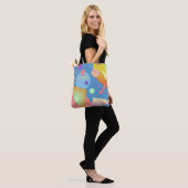 Tote Bag Memphis n° 411 (Sur le modèle)