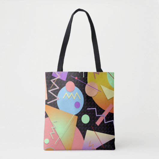 Tote Bag Memphis n° 412 (Devant)