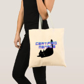 Tote Bag Menace Certifiée Violet (Devant (produit))