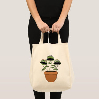 Tote Bag Menacer le Plante Monster Vivid Carnivore