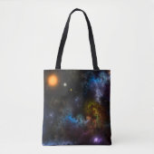 Tote Bag ménagerie nébuleuse (Devant)
