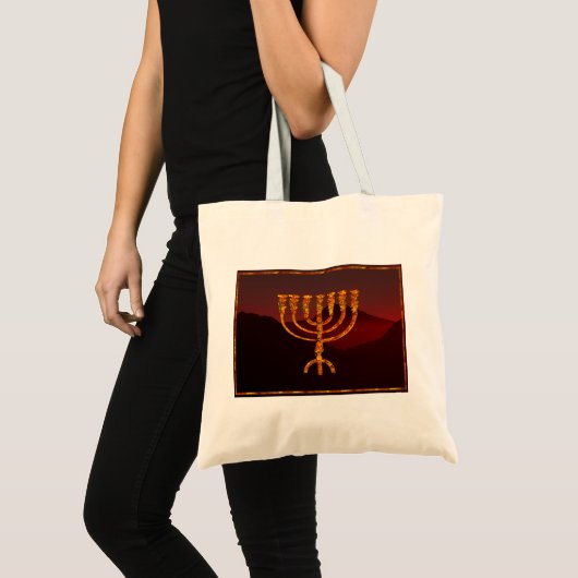 Tote Bag Menorah de Moshe (Devant (produit))