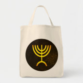 Tote Bag Menorah Flame (Devant)