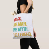 Tote Bag Mens Mack The Man The Myth The Legend (De près)