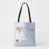 Tote Bag Meow Cat Funny (Devant)