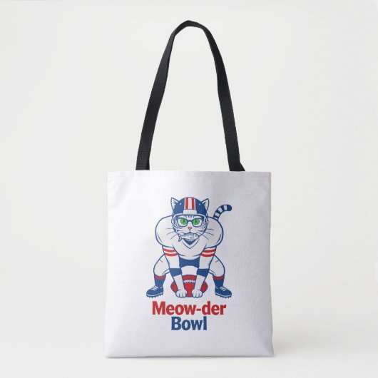 Tote Bag Meow-der Bowl (Devant)