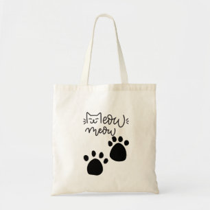 Tote Bag MEOW MEOW MEOW AMOUREUX DE LES CHATS DESIGN #CatLa