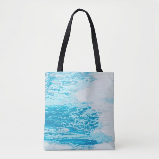 Tote Bag Mer bleue (Devant)