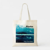 Tote Bag Mer bleue froide (Dos)