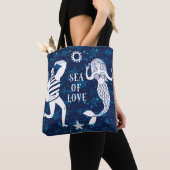 Tote Bag Mer d'affiche d'amour (De près)