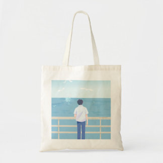 Tote Bag Mer de Sérénité (Version Masculine)