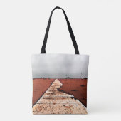 Tote Bag Mer d'hiver (Dos)