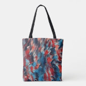 Tote Bag Mer en Feu (Dos)
