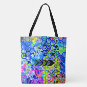 Tote Bag Mer Graffiti (Devant)
