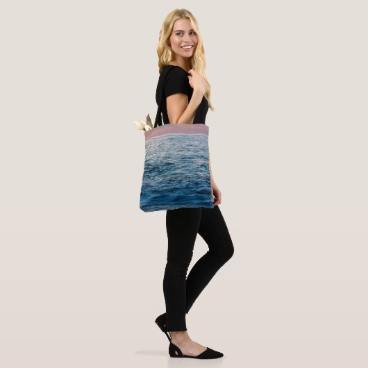 Tote Bag Mer ouverte (Sur le modèle)