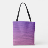 Tote Bag Mer Rose Et Violet (Dos)