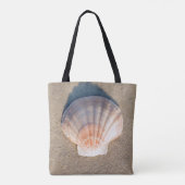 Tote Bag Mer Shell s'étendant sur la plage sablonneuse (Dos)